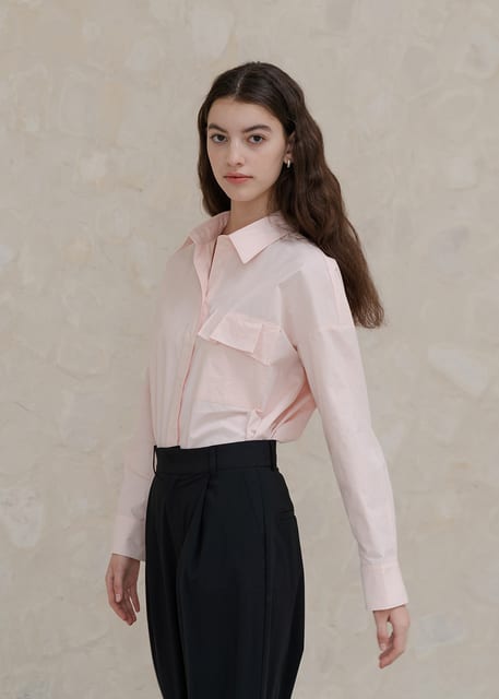 CORAL PINK SIGNATURE SHIRT