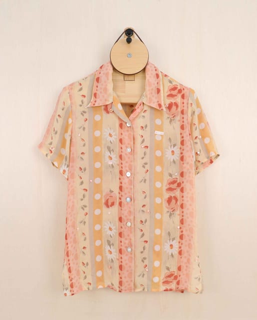 Faded Fiilm Hand-beaded Shirts