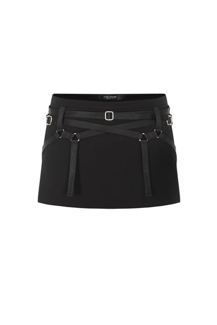 BONDAGE MINI SKIRT