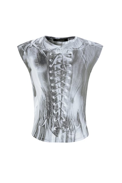 CORSET PRINT TOP