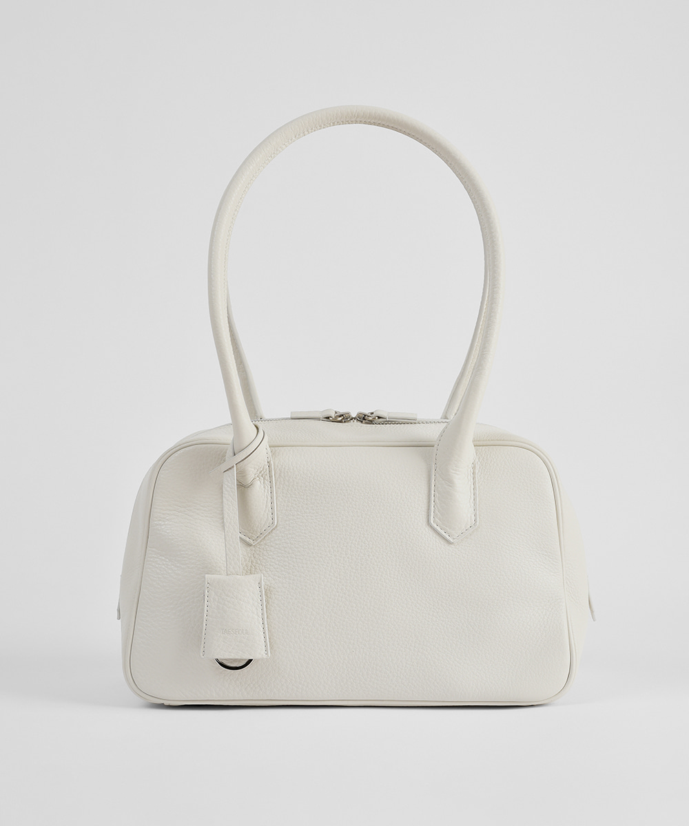 Curve tote bag (Cream)