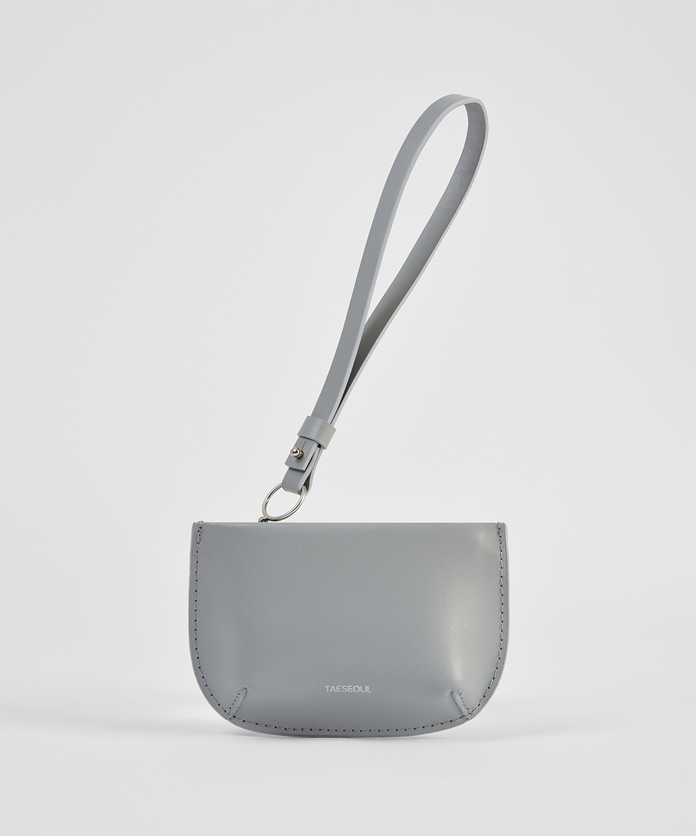 Pebble card wallet (Mint grey)